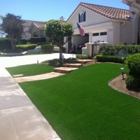 Artificial Turf Installation Chuluota, Florida Roof Top, Front Yard Landscaping