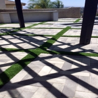 Fake Grass Floral City, Florida Paver Patio, Backyard Makeover