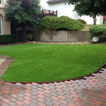 Green Lawn Jacksonville Beach, Florida Landscape Rock, Front Yard Ideas