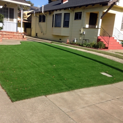 Installing Artificial Grass Macclenny, Florida City Landscape, Front Yard Design