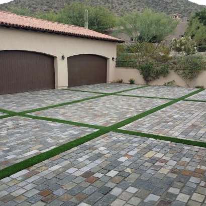 Plastic Grass Umatilla, Florida Backyard Deck Ideas, Front Yard Landscaping