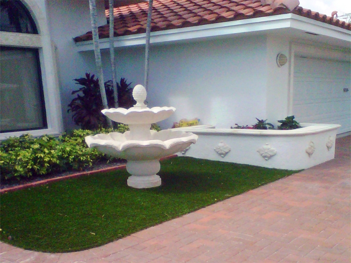 Artificial Grass Installation De Leon Springs, Florida Garden Ideas, Front Yard Landscaping