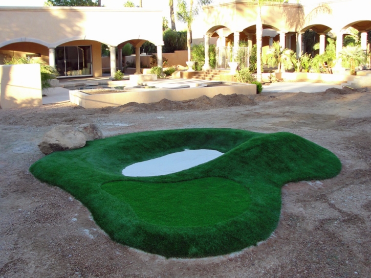 Artificial Turf Installation Weeki Wachee Gardens, Florida Diy Putting Green, Commercial Landscape