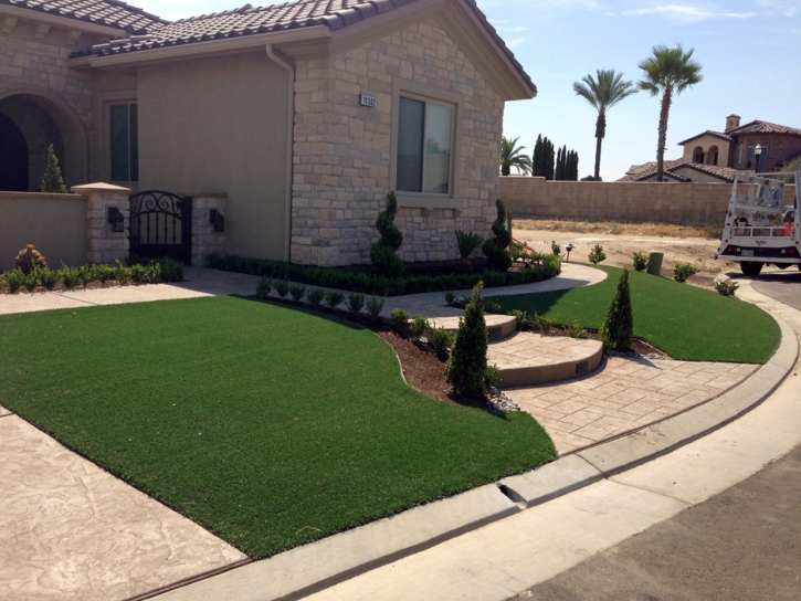 Artificial Turf Installation Wildwood, Florida Paver Patio, Front Yard