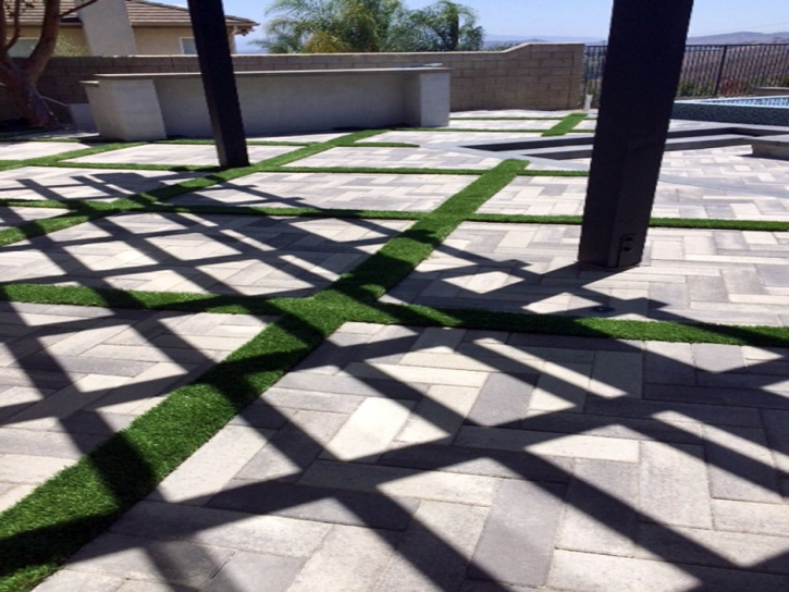 Fake Grass Floral City, Florida Paver Patio, Backyard Makeover