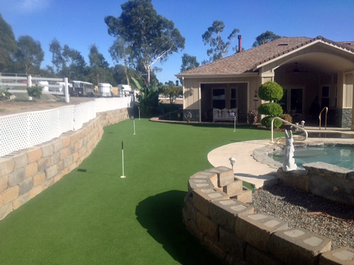 Grass Installation Kissimmee, Florida Putting Green Turf, Backyard Landscaping