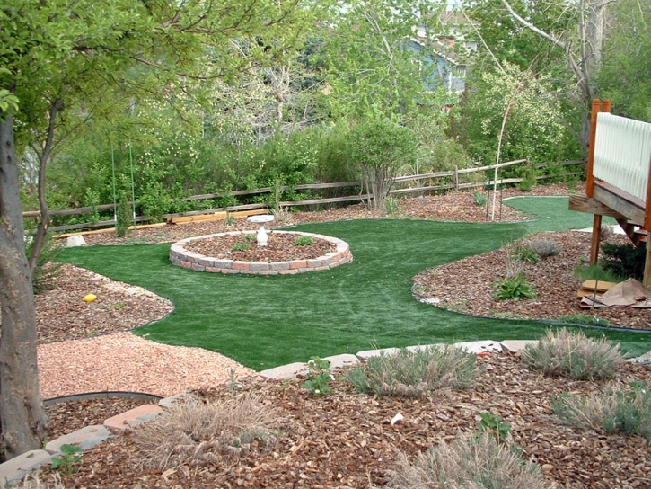 Plastic Grass New Smyrna Beach, Florida Garden Ideas, Beautiful Backyards