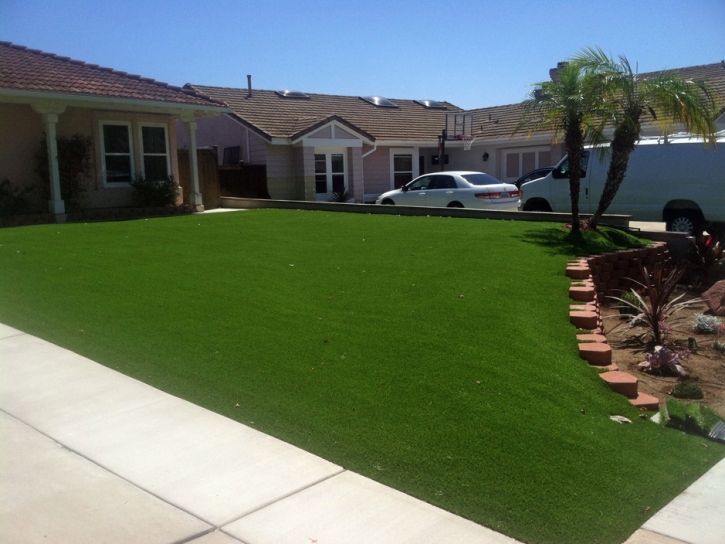 Synthetic Grass Cost Montverde, Florida City Landscape, Front Yard